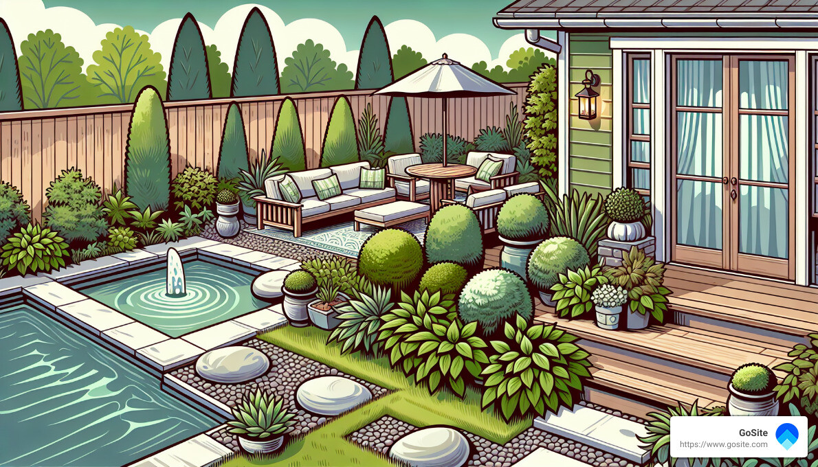 biophilic design - back yard designs
