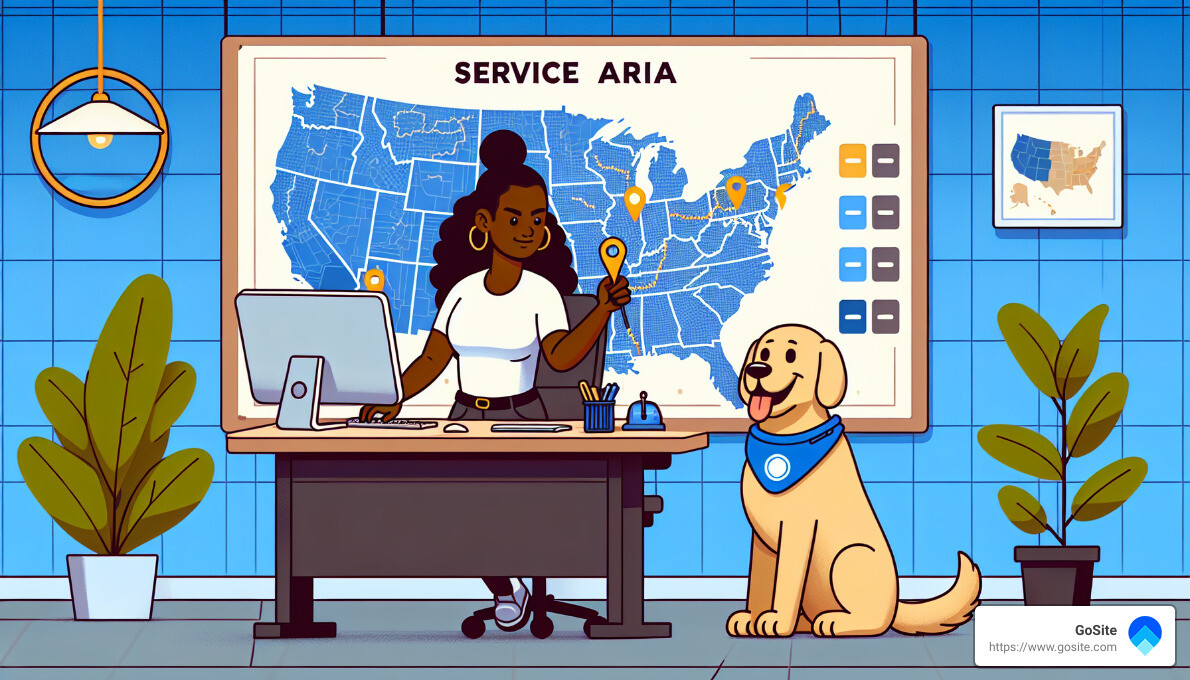 Service Area Setup Steps - google business profile local service area business