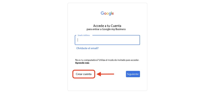 Accede a tu cuenta o crea una