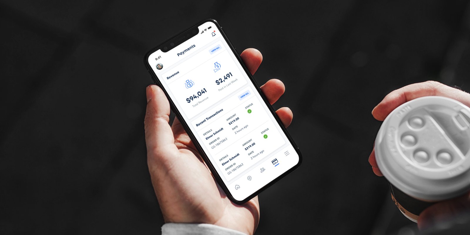 Pagos por mensaje de texto.