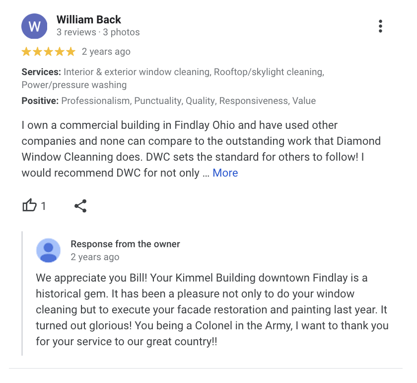 Diamond Window Cleaning