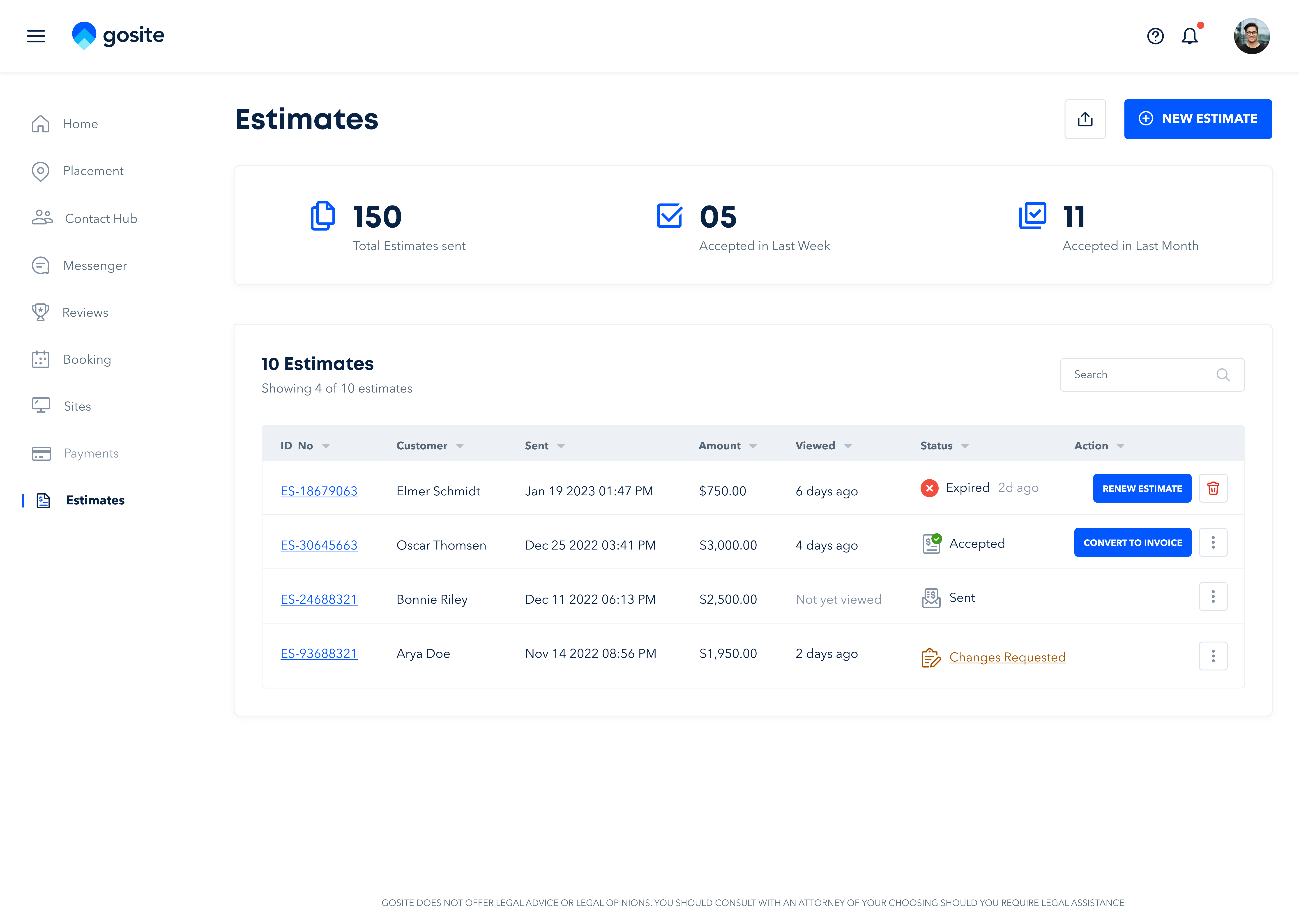 Have Customers Approve Estimates Before Starting the Work