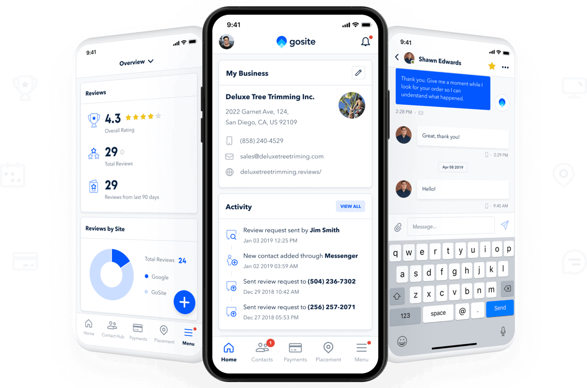 gosite mobile app(no appstore button) 1