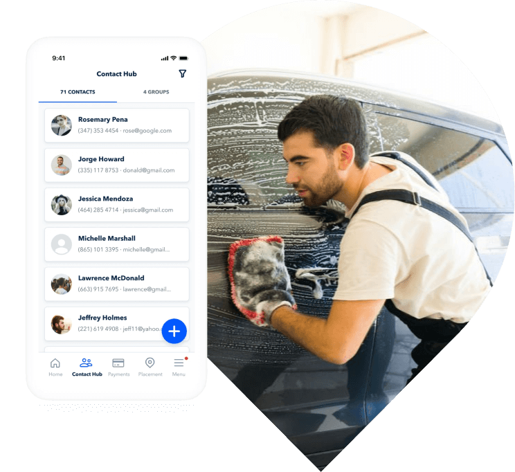 Logo Shape-Contact Hub