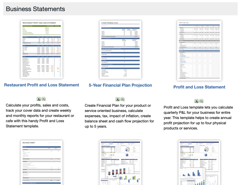 Microsoft Excel Customizable and Versatile Financial Analysis