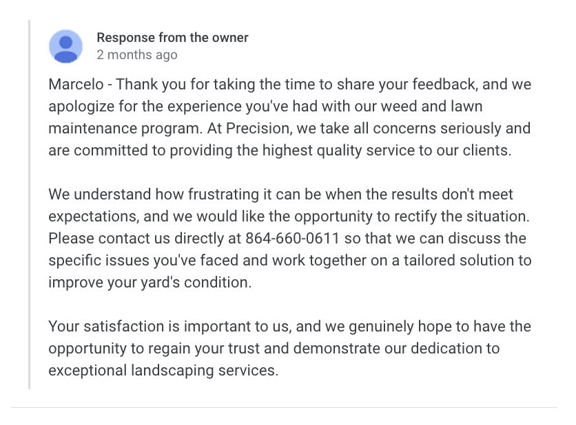 Precision Landscape Management