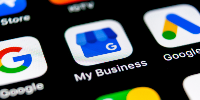 Google My Business App.